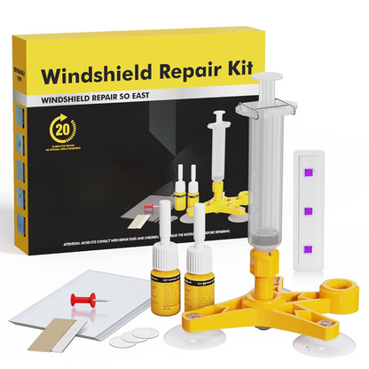 Car Windshield Chip Repair Kit