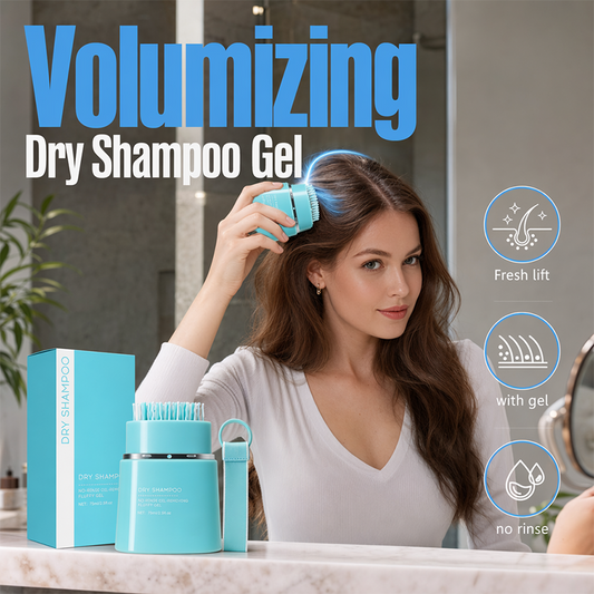 ⏳Limited-time 50% off⏰No-Rinse Dry Shampoo Gel with Built-In Comb🧴🫧