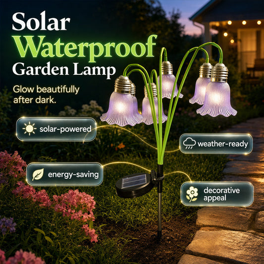 ⏳Limited-time 49% off⏰Solar Flower Lights Outdoor Garden Decorations💐💡