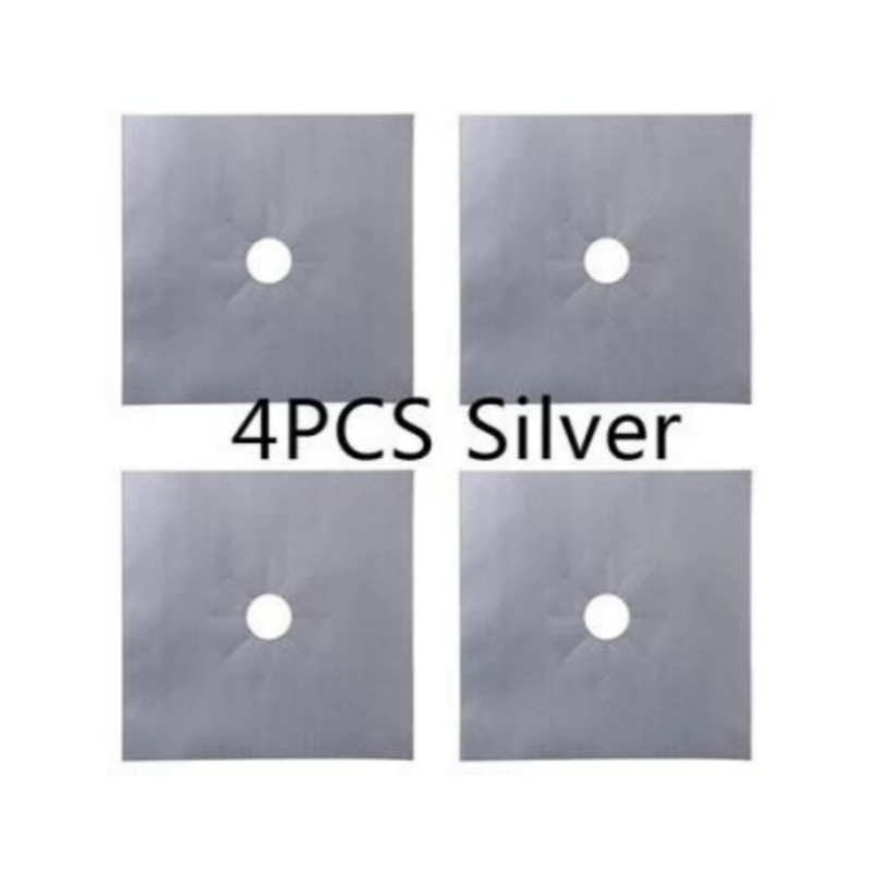 4 PCS-27cm*27cm-Silver