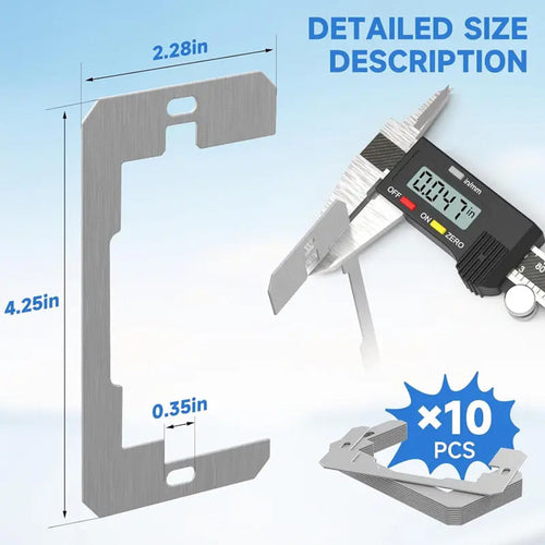 🔌 47% OFF NOW! 🛠️ Wall Plate Spacer – Flush Fit, Precise Alignment & Quick Fix for Uneven Boxes 🏠