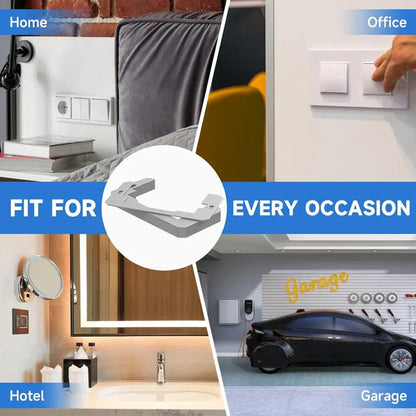 🔌 47% OFF NOW! 🛠️ Wall Plate Spacer – Flush Fit, Precise Alignment & Quick Fix for Uneven Boxes 🏠