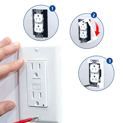 🔌 47% OFF NOW! 🛠️ Wall Plate Spacer – Flush Fit, Precise Alignment & Quick Fix for Uneven Boxes 🏠