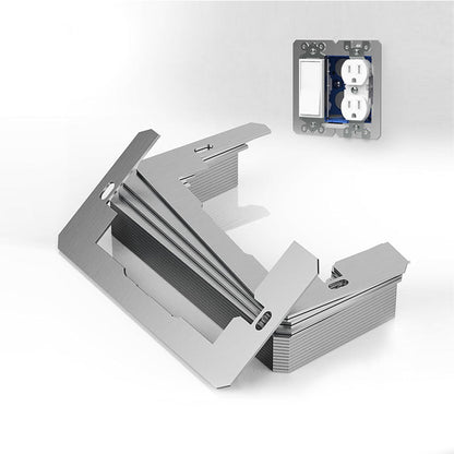 🔌 47% OFF NOW! 🛠️ Wall Plate Spacer – Flush Fit, Precise Alignment & Quick Fix for Uneven Boxes 🏠