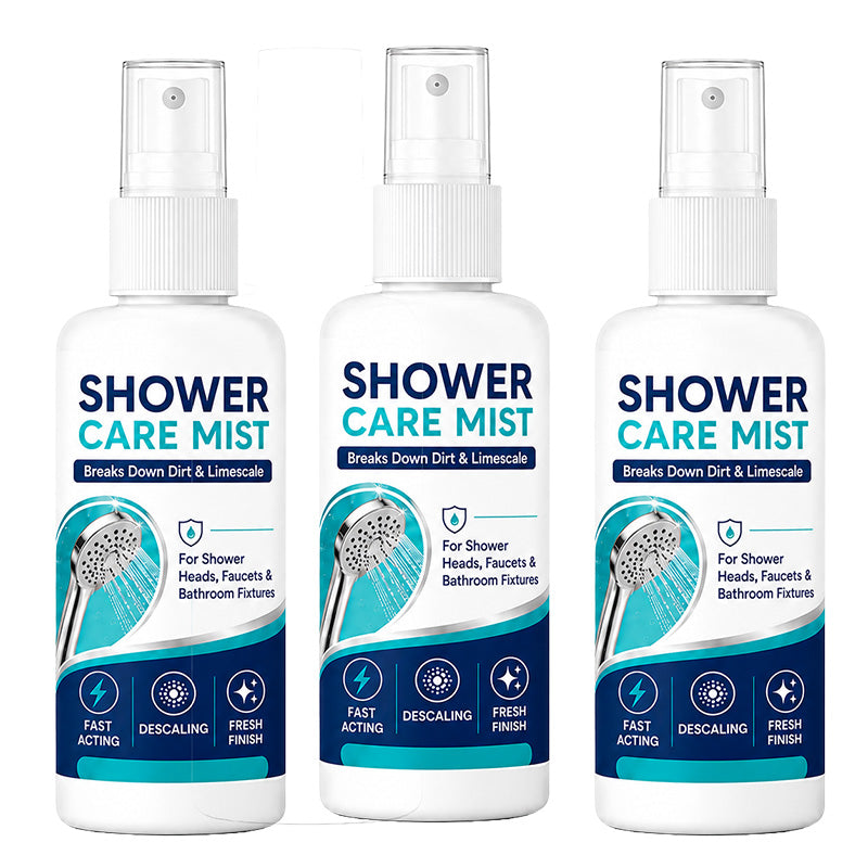 🚿Limited-time Special Price:£7.99!!!✨Fast-Acting Shower Limescale Remover Spray – Dissolves stubborn mineral deposits & hard water stains. Restores water flow & shine – just spray & wipe! 🧼💪