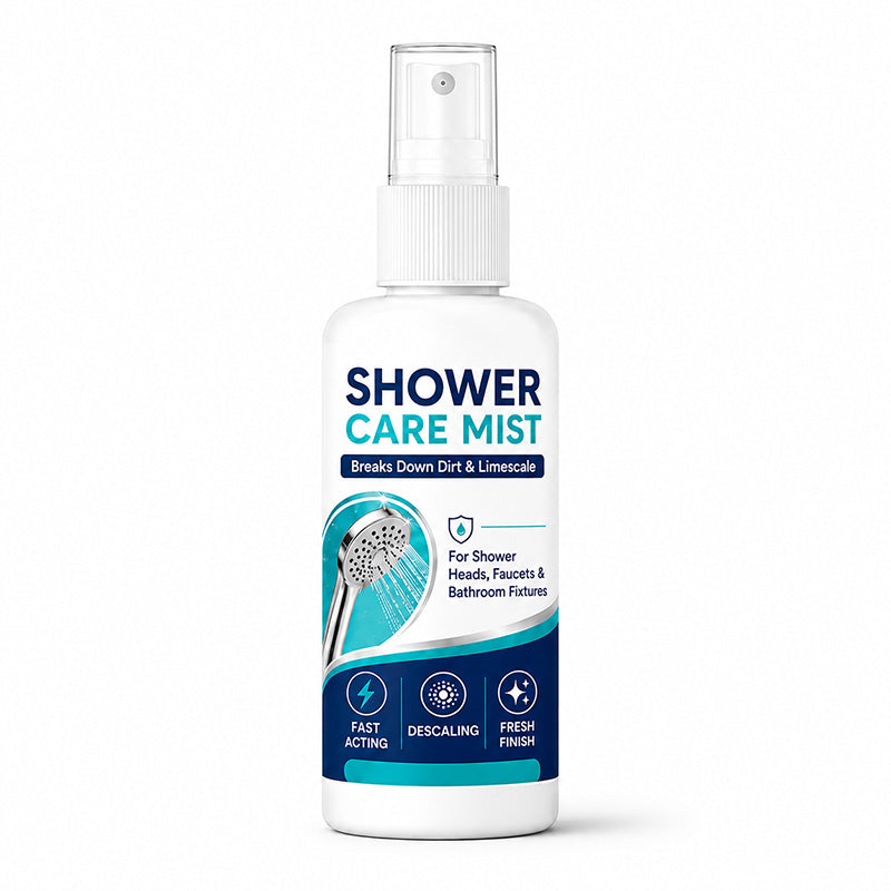 🚿Limited-time Special Price:£7.99!!!✨Fast-Acting Shower Limescale Remover Spray – Dissolves stubborn mineral deposits & hard water stains. Restores water flow & shine – just spray & wipe! 🧼💪