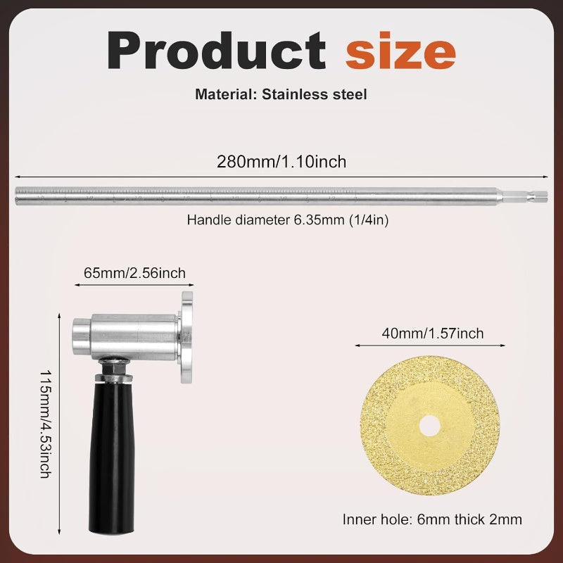 PVC Pipe Inside Cutter with Cutting Wheel