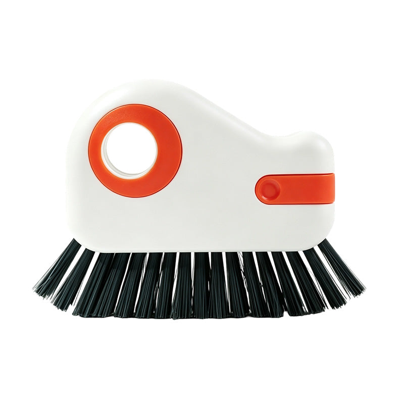 🧹 2-in-1 Window Groove Cleaning Brush with Built-in Scraper – Narrow Crevice Tool with Hard Bristles
