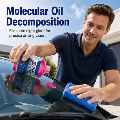 🔥Buy 2 Get 1 Free🔥 Car Glass Oil Film Remover Windshield Cleaner🚗