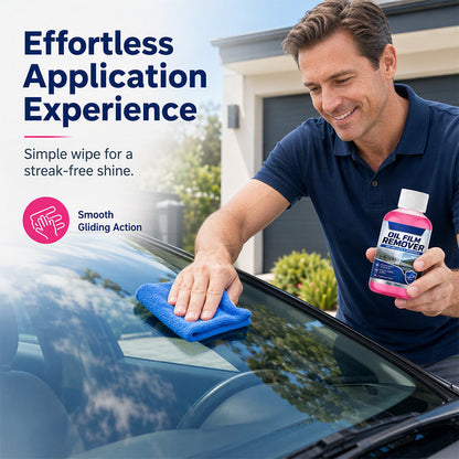 🔥Buy 2 Get 1 Free🔥 Car Glass Oil Film Remover Windshield Cleaner🚗