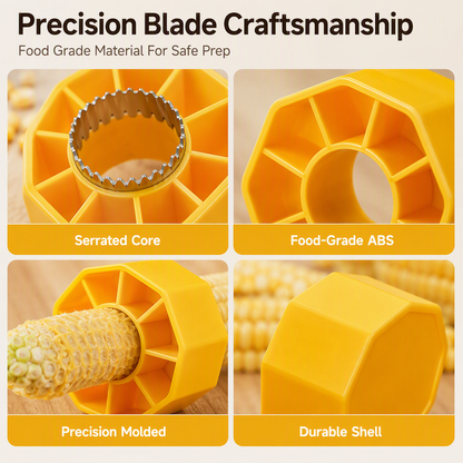 🌽🔥 Portable Manual Corn Stripper Tool for Kitchen and Outdoors – Strip Fresh Kernels in Seconds, No Electricity Needed! 🏕️✨