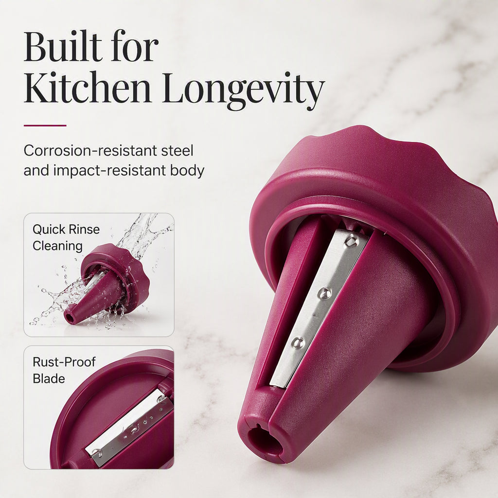 ⏳Manual Vegetable Spiralizer and Curler for Rose Flower Carving