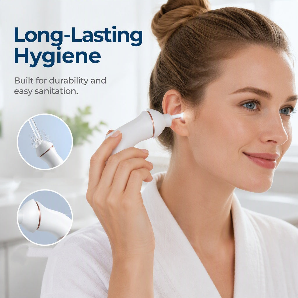 🔥HOT SALE 49% OFF🎁Electric Earwax Cleaner with LED Light