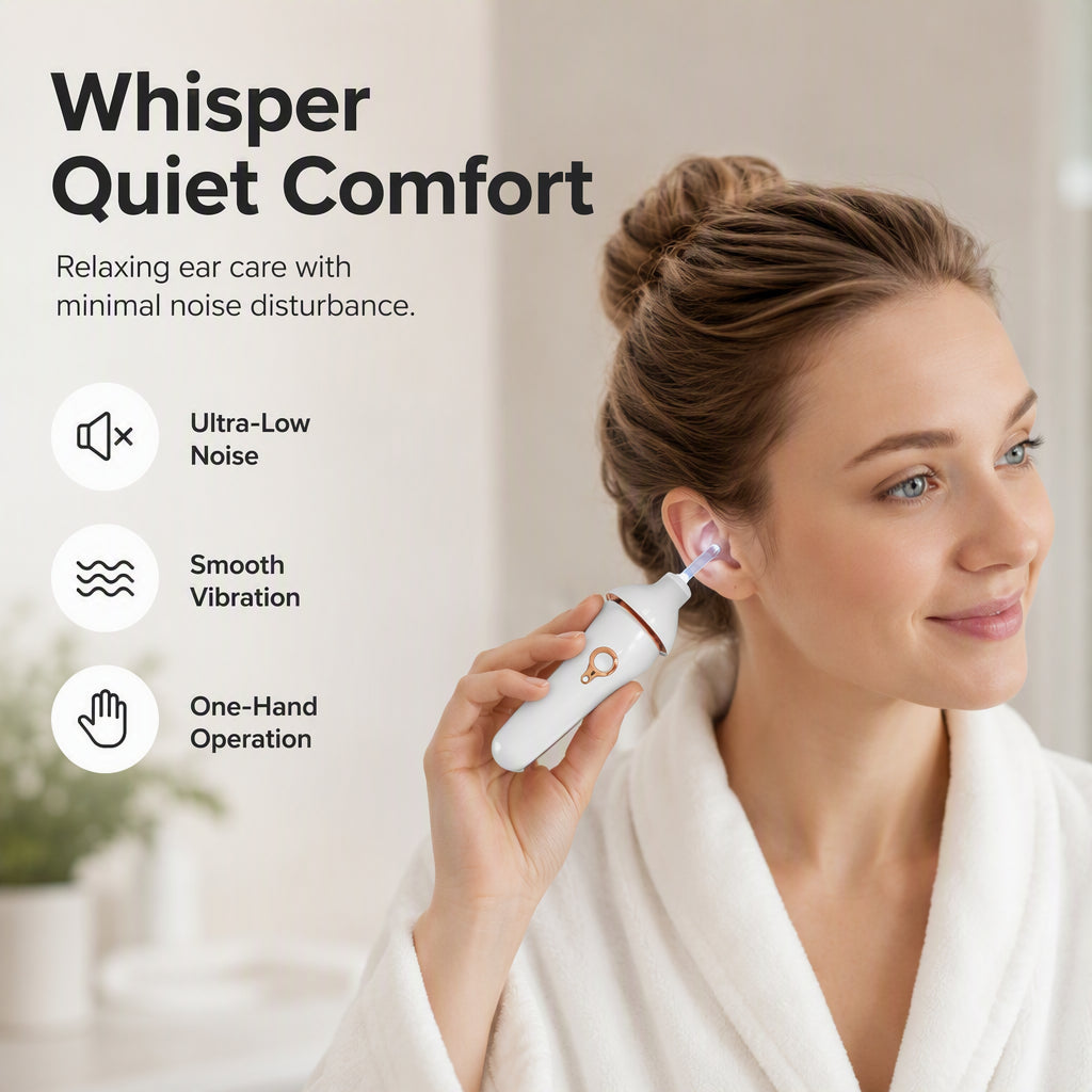 🔥HOT SALE 49% OFF🎁Electric Earwax Cleaner with LED Light