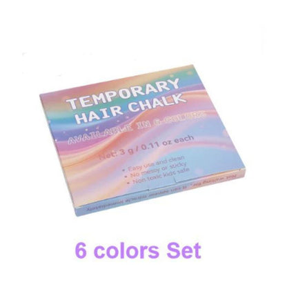 📢📢48% OFF !! ⏰Temporary Hair Chalk Set for Girls