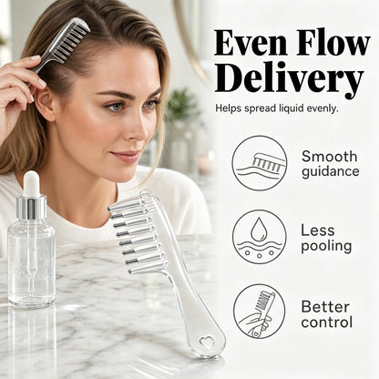 🪥 48% OFF NOW! 💆 Scalp Applicator Comb Tool – Precision tips, gentle massage & easy use – Perfect for serums, oils & scalp care ✨