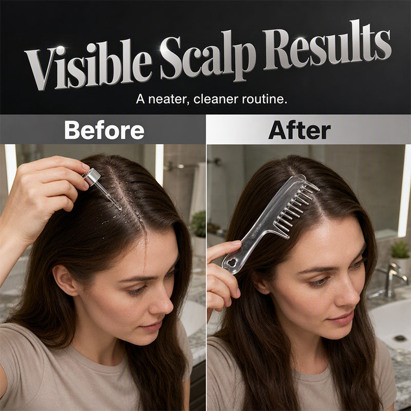 🪥 48% OFF NOW! 💆 Scalp Applicator Comb Tool – Precision tips, gentle massage & easy use – Perfect for serums, oils & scalp care ✨