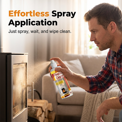 🔥48% OFF NOW! Fast‑Acting Fireplace Cleaner Spray, Deep Penetrating Soot & Smoke Stain Remover, Residue‑Free Cleaning Spray for Fireplace Surfaces