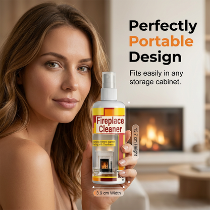 🔥48% OFF NOW! Fast‑Acting Fireplace Cleaner Spray, Deep Penetrating Soot & Smoke Stain Remover, Residue‑Free Cleaning Spray for Fireplace Surfaces