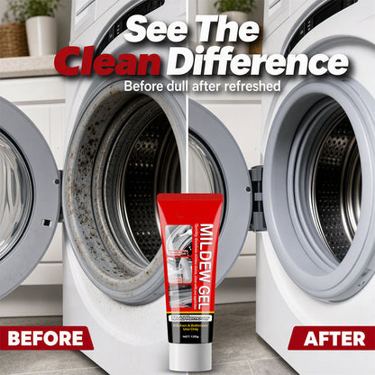 🥳2026 HOT SALE🥳💞50K+ SOLD! 🧽✨ 49% OFF! Powerful Mold Stain Remover Gel – No scrubbing! Just apply, wait & wipe. Thick gel clings to tile, grout & seals – removes mildew & dark stains effortlessly! 🛁💪