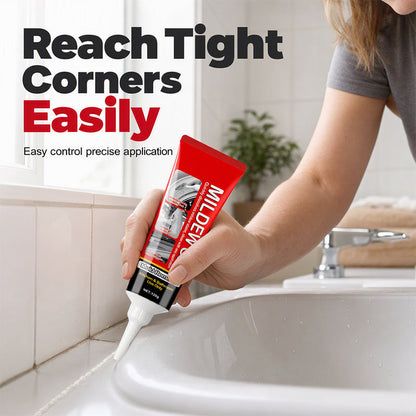 🥳2026 HOT SALE🥳💞50K+ SOLD! 🧽✨ 49% OFF! Powerful Mold Stain Remover Gel – No scrubbing! Just apply, wait & wipe. Thick gel clings to tile, grout & seals – removes mildew & dark stains effortlessly! 🛁💪