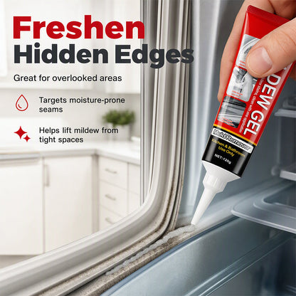 🥳2026 HOT SALE🥳💞50K+ SOLD! 🧽✨ 49% OFF! Powerful Mold Stain Remover Gel – No scrubbing! Just apply, wait & wipe. Thick gel clings to tile, grout & seals – removes mildew & dark stains effortlessly! 🛁💪