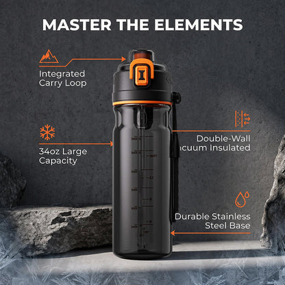 📢📢49% OFF !! ⏰Outdoor Sports Water Bottle with Spray Mist