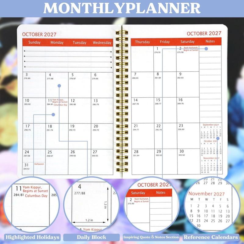 🐮 2026-2030 Calendar 📅  - From January 2026 to December 2030, 5-year calendar, cartoon Highland cow themed cover design, annual calendar planning, month labels, 60-month calendar