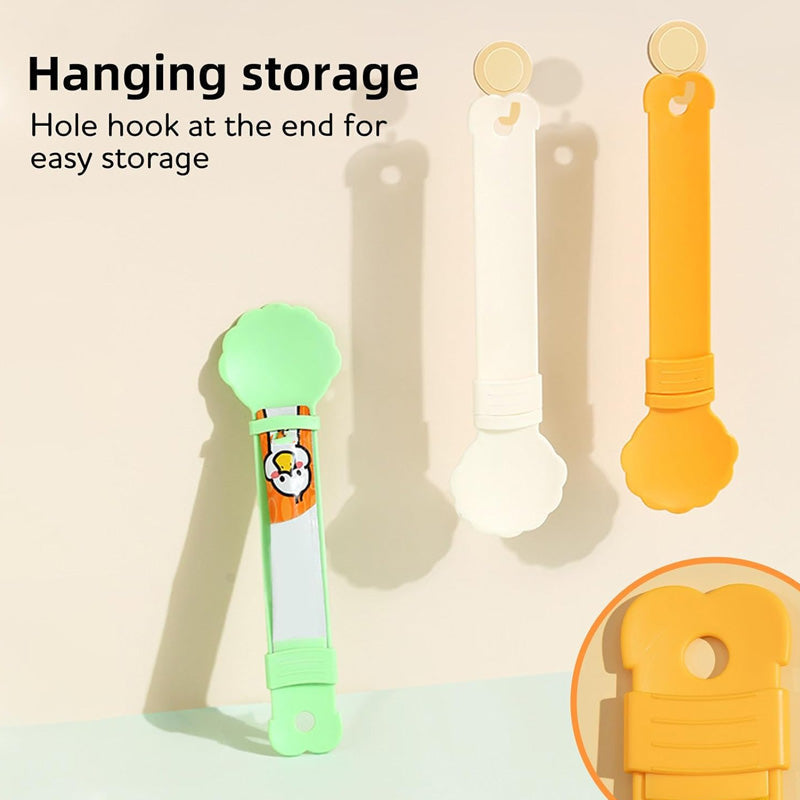 🥳HOT SALE🥳💞50K+ SOLD! Cat Feeder Spoon! BPA-free, one-hand squeeze & wide spoon. Clean feeding – grab yours! ✅