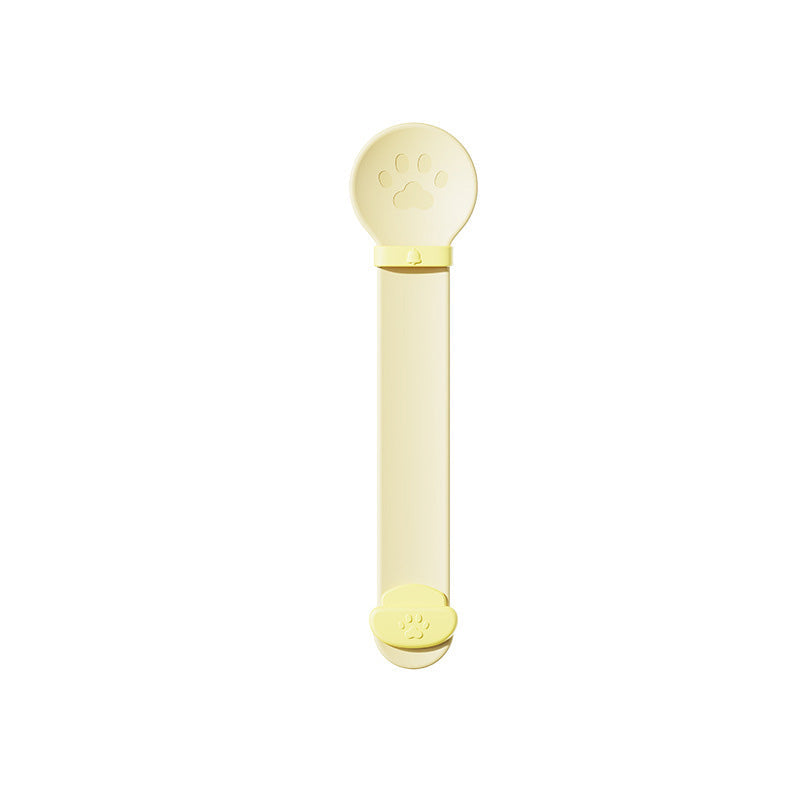 🥳HOT SALE🥳💞50K+ SOLD! Cat Feeder Spoon! BPA-free, one-hand squeeze & wide spoon. Clean feeding – grab yours! ✅