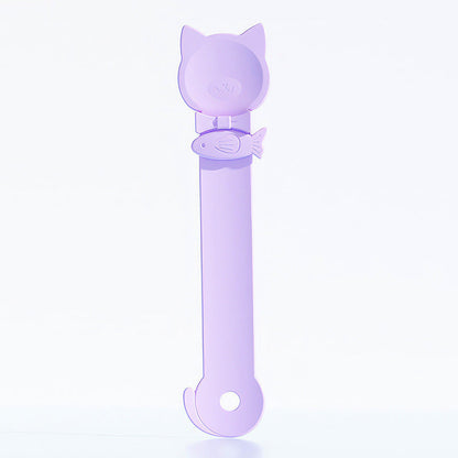 🥳HOT SALE🥳💞50K+ SOLD! Cat Feeder Spoon! BPA-free, one-hand squeeze & wide spoon. Clean feeding – grab yours! ✅