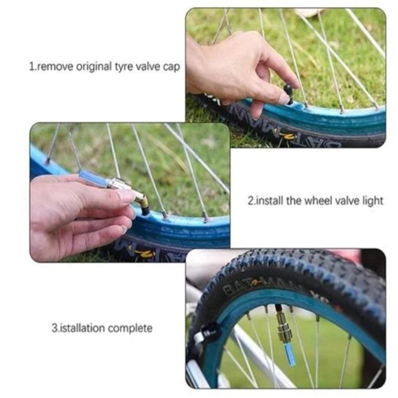 🚴 Turn Heads & Stay Safe – Weatherproof LED Tyre Lights with Long Battery Life.