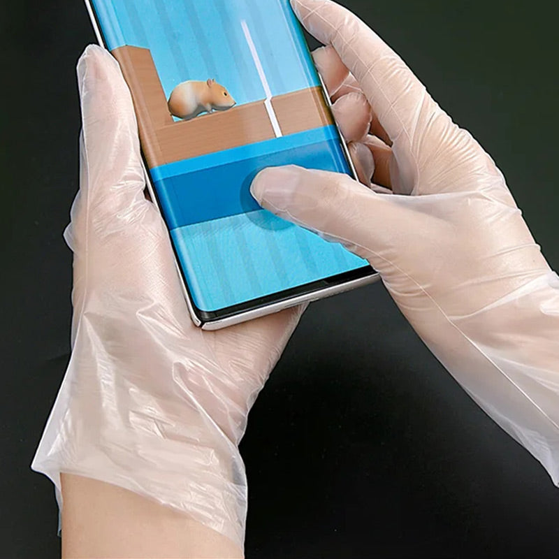 🎁2026 New Arrivals 49% OFF💥Food Grade Transparent Thickened Gloves – Durable, puncture-resistant & hygienic – Perfect for food prep, cleaning & cooking ✨