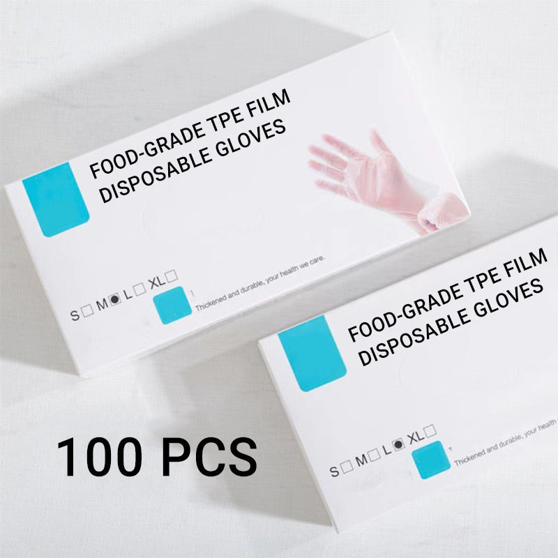 🎁2026 New Arrivals 49% OFF💥Food Grade Transparent Thickened Gloves – Durable, puncture-resistant & hygienic – Perfect for food prep, cleaning & cooking ✨