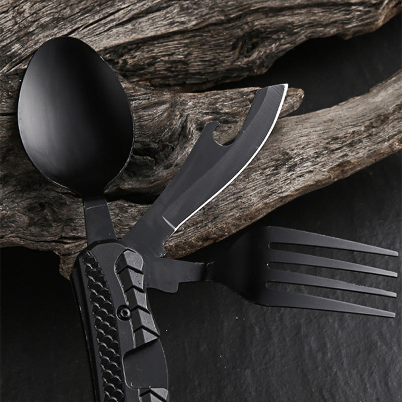 4-In-1 Outdoor Folding Multifunctional Tableware