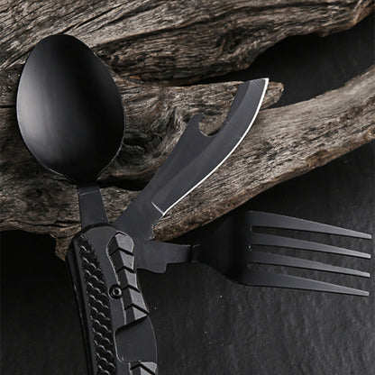 4-In-1 Outdoor Folding Multifunctional Tableware
