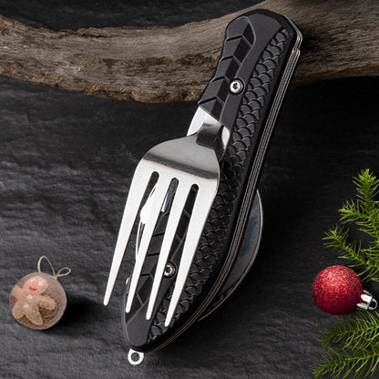 4-In-1 Outdoor Folding Multifunctional Tableware