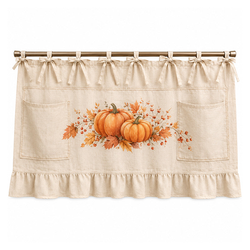 ☀️Oven Skirt Curtain with Pockets – Decorative, Storage‑friendly, Durable ✨
