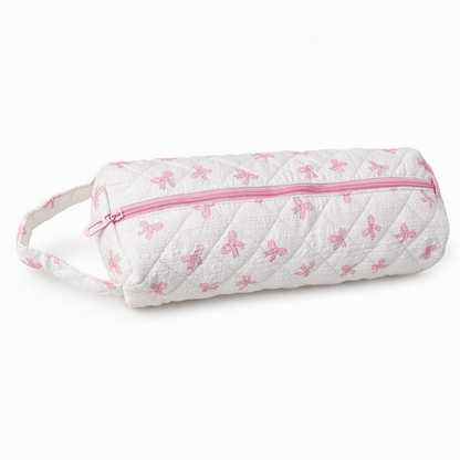 ⏳🔥LIMITED-TIME 50% OFF! ⏰Portable Quilted Travel Storage Bag with Handle for Hair Dryer Curling Iron and Hair Straightener🐆