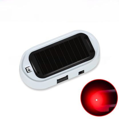 🚗Compact Solar Anti-Theft LED Flashing Lamp