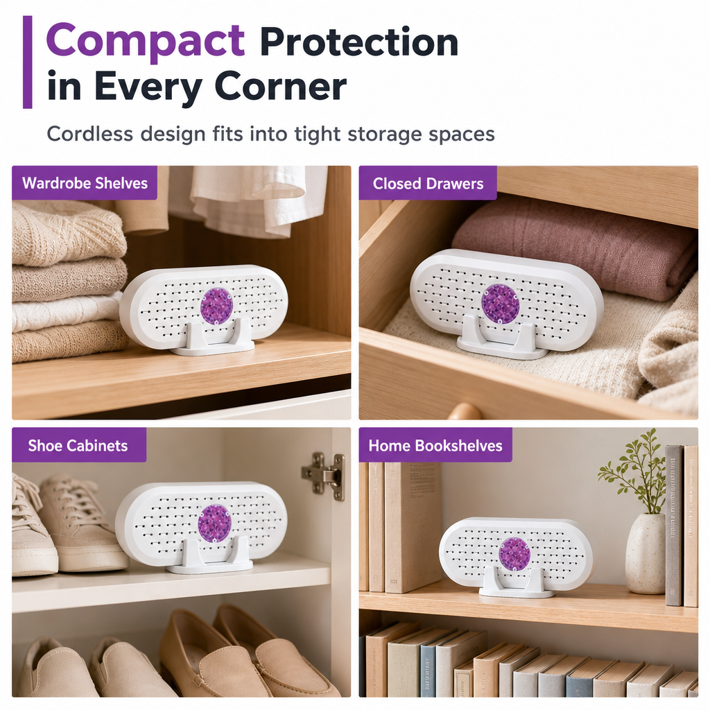 ⏳🔥LIMITED-TIME 49% OFF! ⏰Mini Reusable Household Dehumidifier.