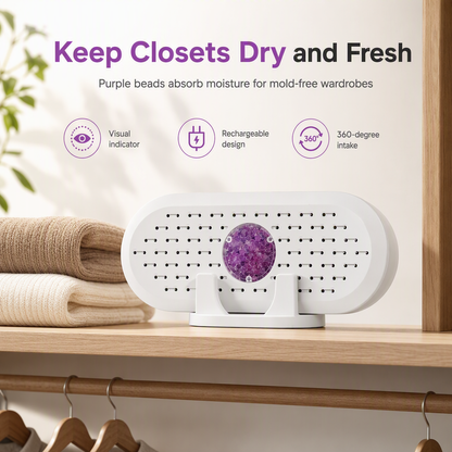 ⏳🔥LIMITED-TIME 49% OFF! ⏰Mini Reusable Household Dehumidifier.
