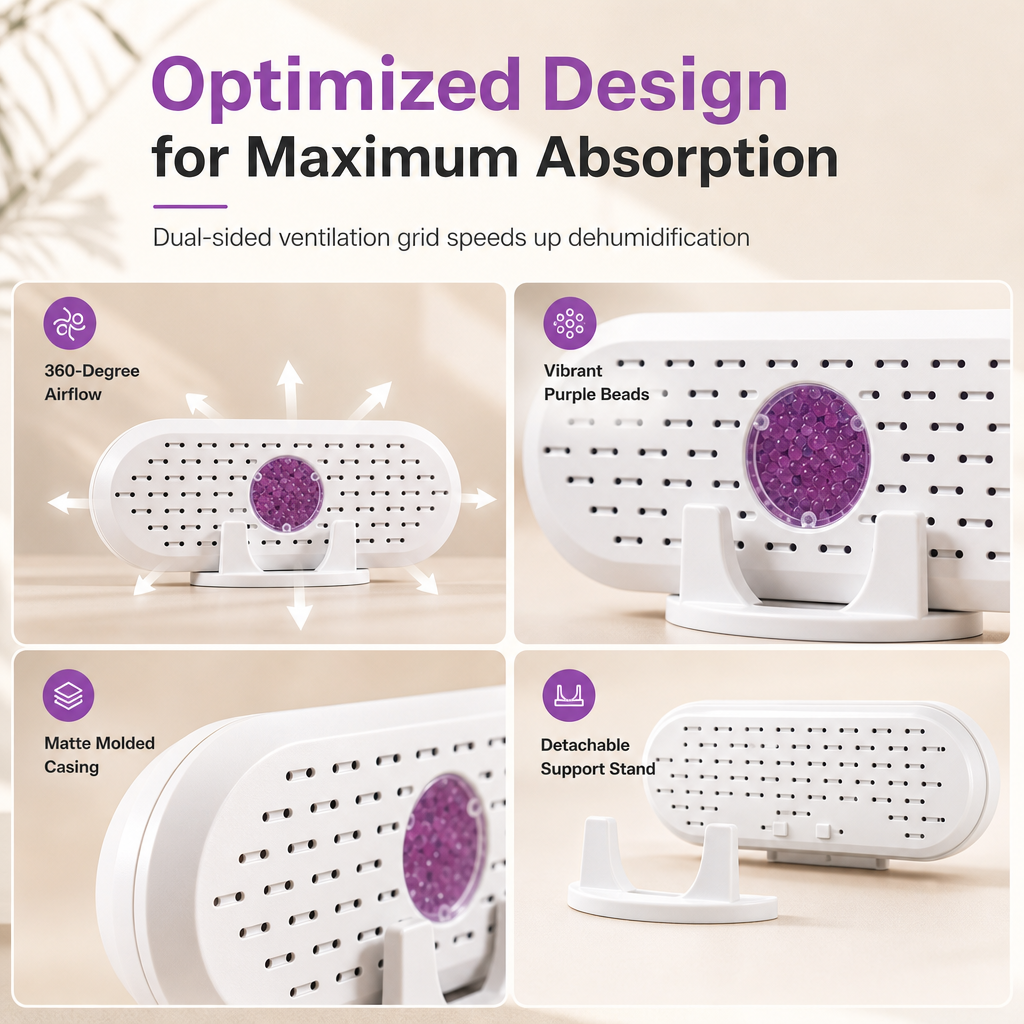 ⏳🔥LIMITED-TIME 49% OFF! ⏰Mini Reusable Household Dehumidifier.