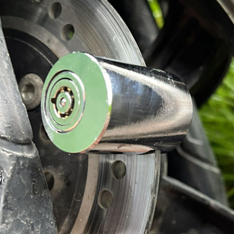 🏍️ Motorcycle & Bicycle Disc Brake Lock with Push-to-Lock Design